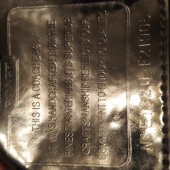 Coach black signature cc crossbody.2013. - Picture 8 of 8